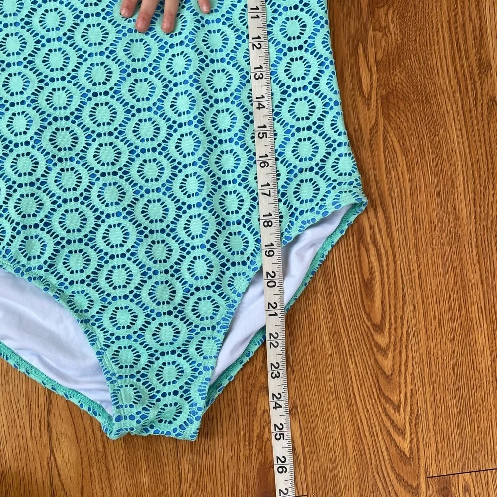 Andy & Evan Aqua Geometric Kids Swimwear